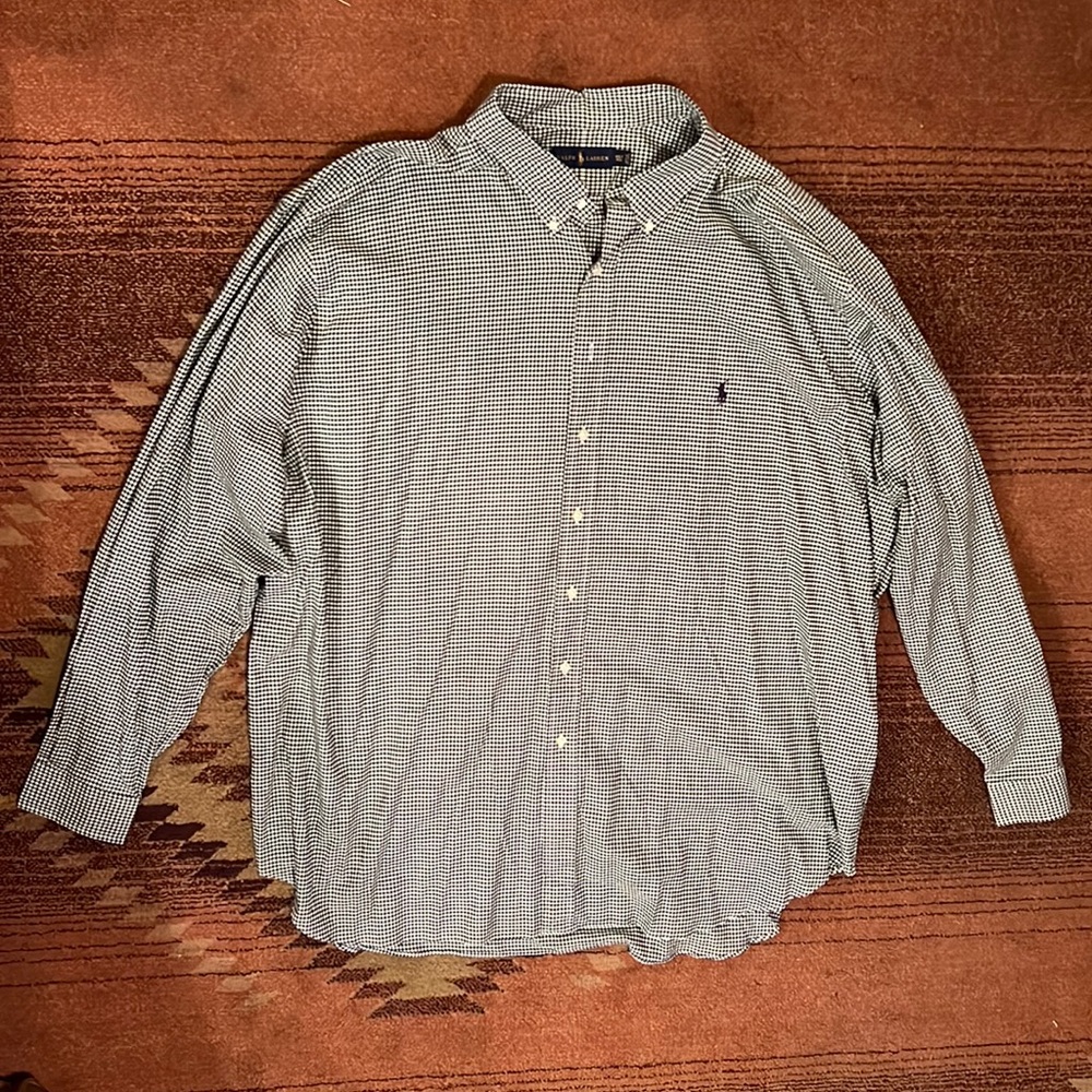 Men's Ralph Lauren Button Down Shirt 4XLT